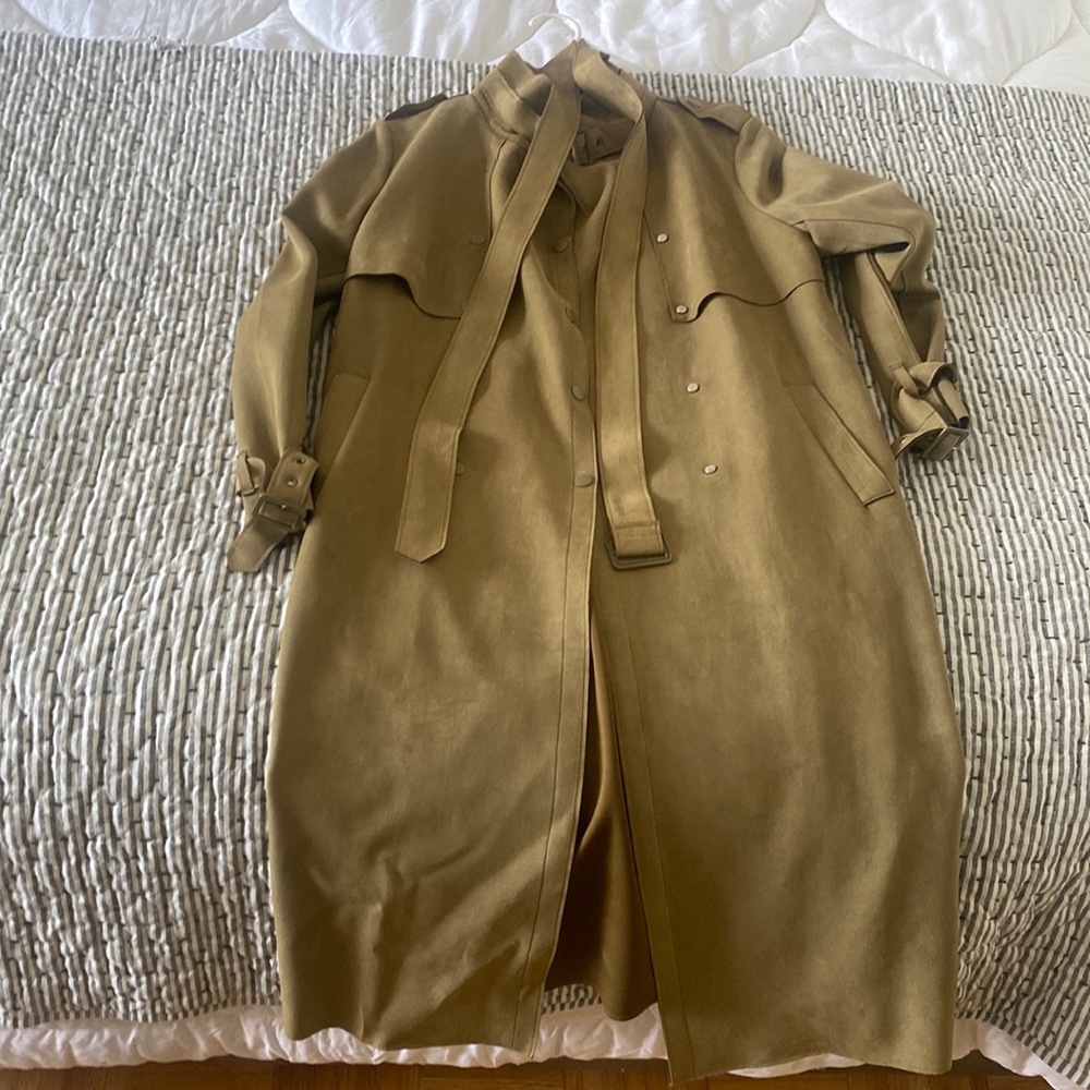 Green Suede Jacket